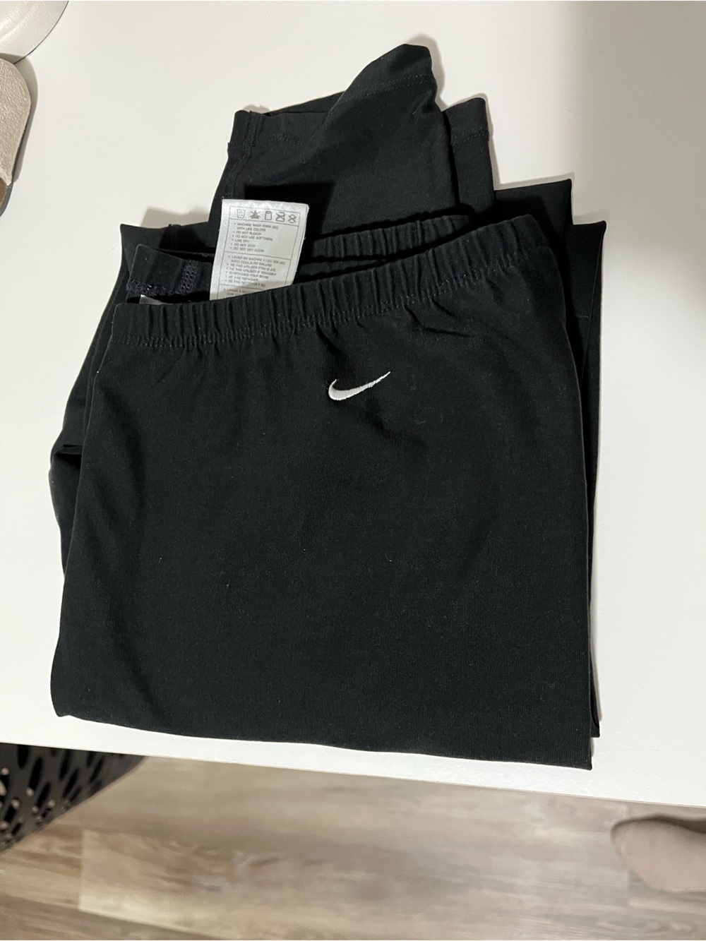 Nike Black Womens Logo Leggings